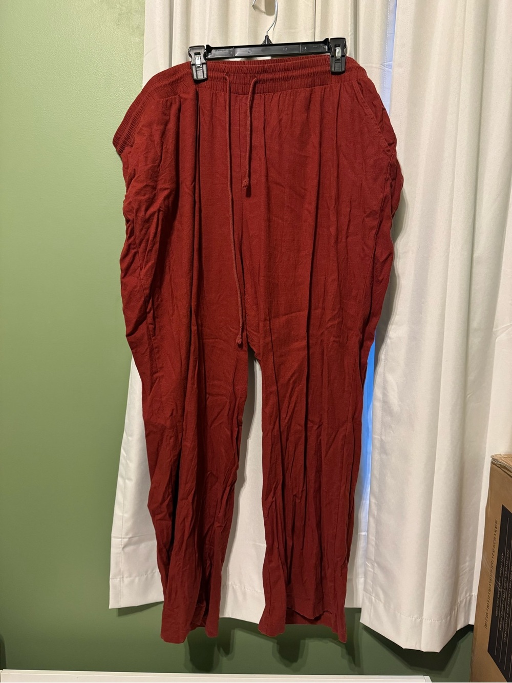 torrid Rust Red Straight Leg Pants
